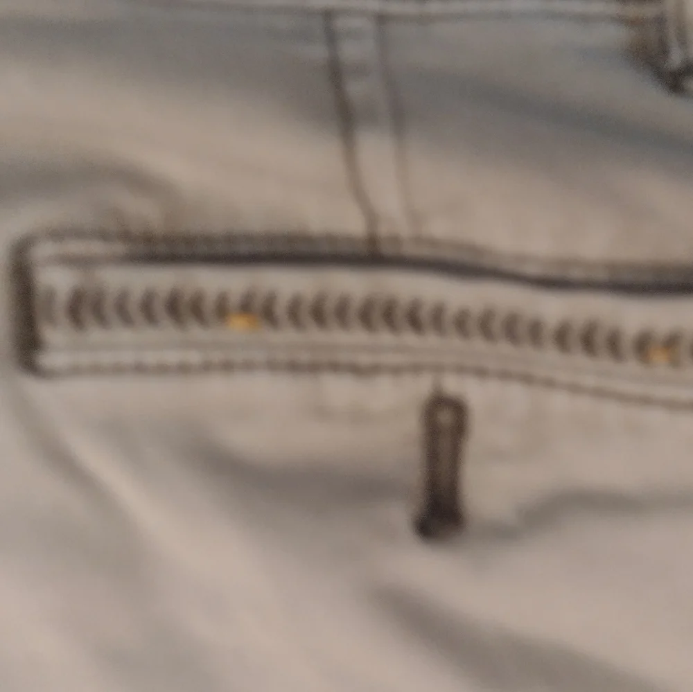 Anthropologie Khaki Tan Jean Shorts - Picture 5 of 6